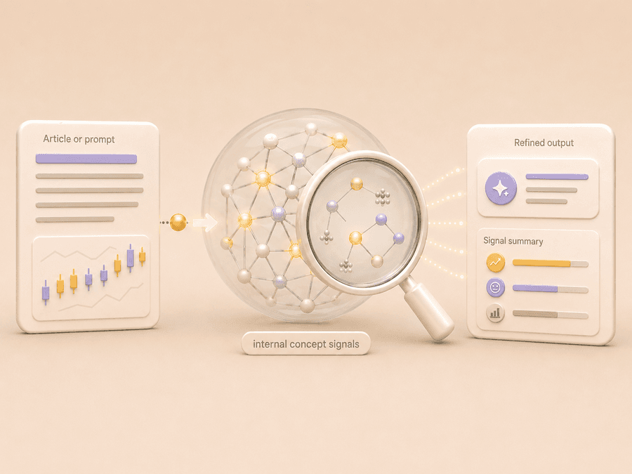 Mapping the Concept Space Inside Language Models